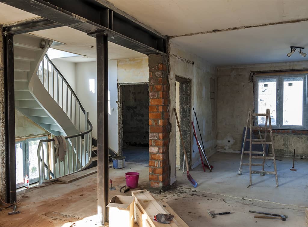 Renovated residential property